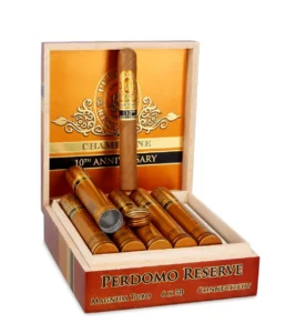 perdomo reserve 10th anniversary connecticut magnum 50 tubo cigar