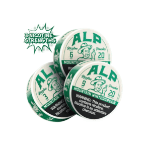 alp mountain wintergreen 9mg nicotine pouches
