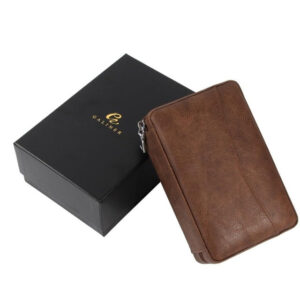 leather cigar humidor