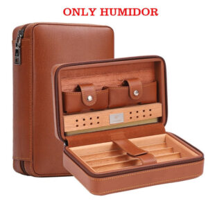 cigar case humidor for 4 cigars