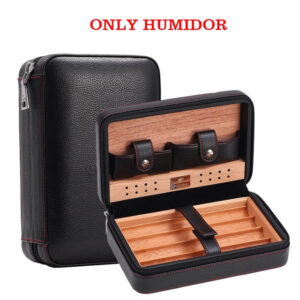 cigar case humidor for 4 cigars