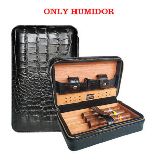 cigar case humidor for 4 cigars