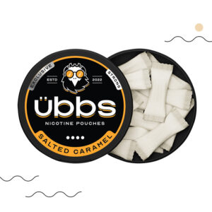 Übbs salted caramel nicotine pouches