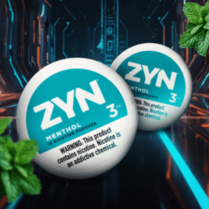zyn menthol nicotine pouches – 3mg