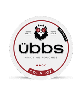 Übbs cola ice nicotine pouches