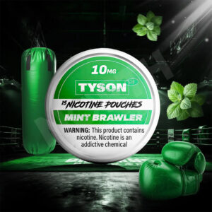 tyson 2 mint nicotine pouch – 10mg