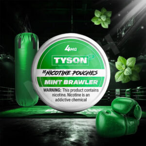 tyson 2 mint nicotine pouch – 4mg