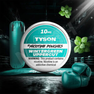 tyson 2 wintergreen nicotine pouch – 10mg